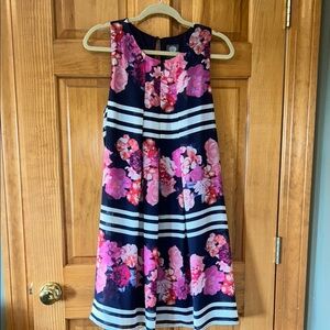 NWT Vince Camuto Pink and Black Sleeveless Sundress